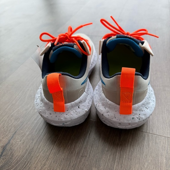 New Nike Crater Impact / Women's Cream/Blue Running Shoes Size US 7 - Picture 7 of 10